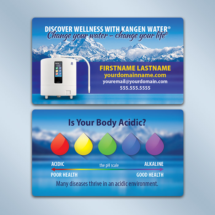 Mountain Fresh Business Card