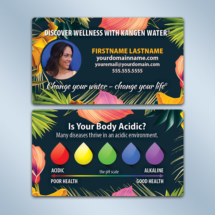Tropical Business Card