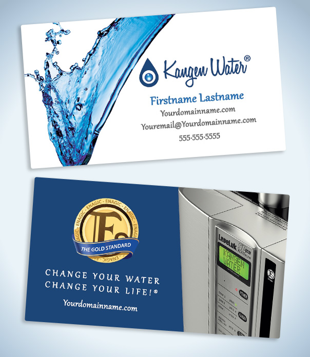 Kangen Platinum Business Card