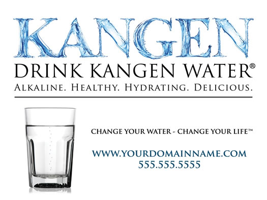 Drink Kangen Water Car Magnet (24x18")