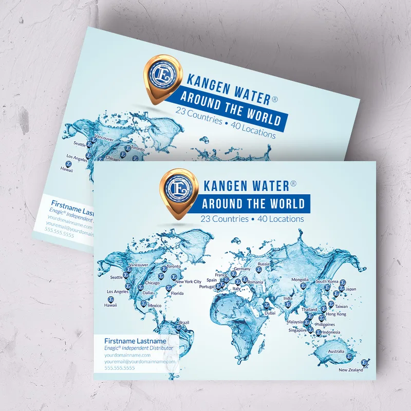 Kangen Water Around The World Flyer